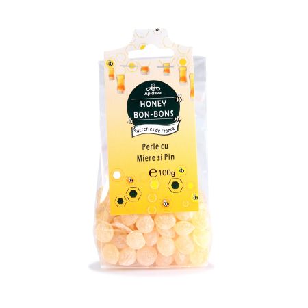 Perle cu Miere si Pin, 100 g, Apidava