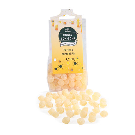 Perle cu Miere si Pin, 100 g, Apidava 761312