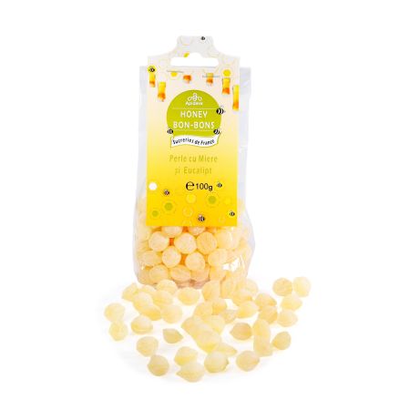 Perle cu Miere si Eucalipt, 100 g, Apidava 761119