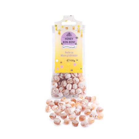 Perle cu Miere si Ghimbir, 100 g, Apidava 761124