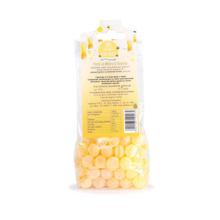 Perle cu Miere si Ananas, 100 g, Apidava 761561
