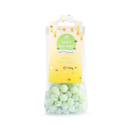 Perle cu Miere si Menta, 100 g, Apidava