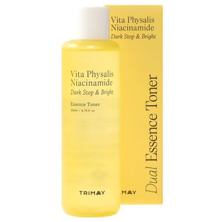 TRIMAY TONER ILUMINATOR IMPOTRIVA PETELOR PIGMENTARE VITA PHYSALIS NIACINAMIDE DARK STOP & BRIGHT 200 ML TRY0709