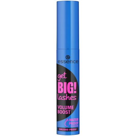 Mascara rezistenta la apa Volume Boost Waterproof Get BIG! Lashes, 12 ml, Essence