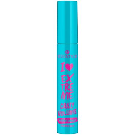 Mascara rezistenta la apa I Love Extreme, 12 ml, Essence