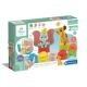 Set Cuburi educative Simba si Dumbo Disney Soft, 10 - 36 luni, Clementoni 623603