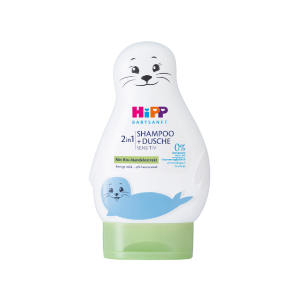 Sampon si gel de dus 2 in 1 Foca, 200 ml, Hipp