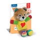 Jucarie de plus Ursuletul Bob, Baby, 0+ luni, Clementoni 623689