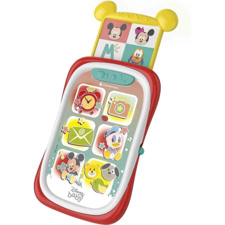 Smartphone interactiv Mickey Mouse, 9 - 36 luni, Clementoni