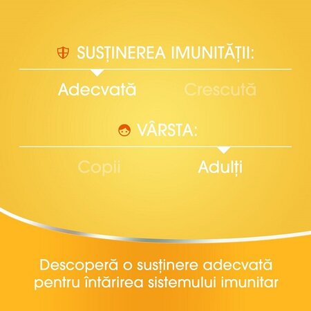 Redoxon cu vitamina C 1000 mg si aroma de lamaie, 30 comprimate, Bayer 489747