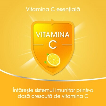 Redoxon cu vitamina C 1000 mg si aroma de lamaie, 30 comprimate, Bayer 489745