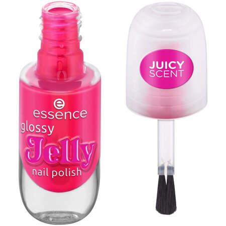 Lac pentru unghii Jelly Nail Polish, 02 - Candy Gloss, 8ml, Essence 623931