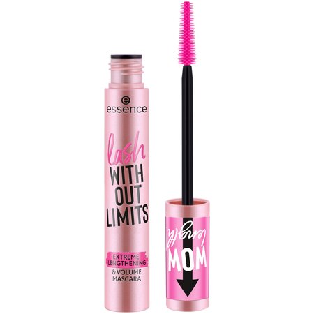 Mascara lash extreme lengthening & volume Without Limits, 01 - Ultra Black, 13 ml, Essence 623984