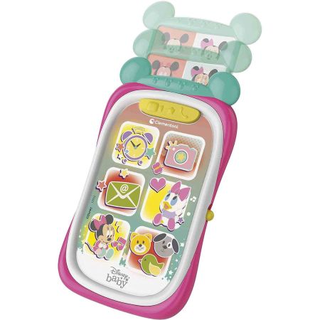 Smartphone interactiv Minnie Mouse, Baby, 9 - 36 luni, Clementoni 624005
