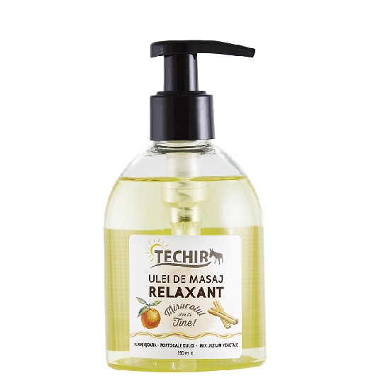 Ulei de masaj relaxant, 250ml, Techir