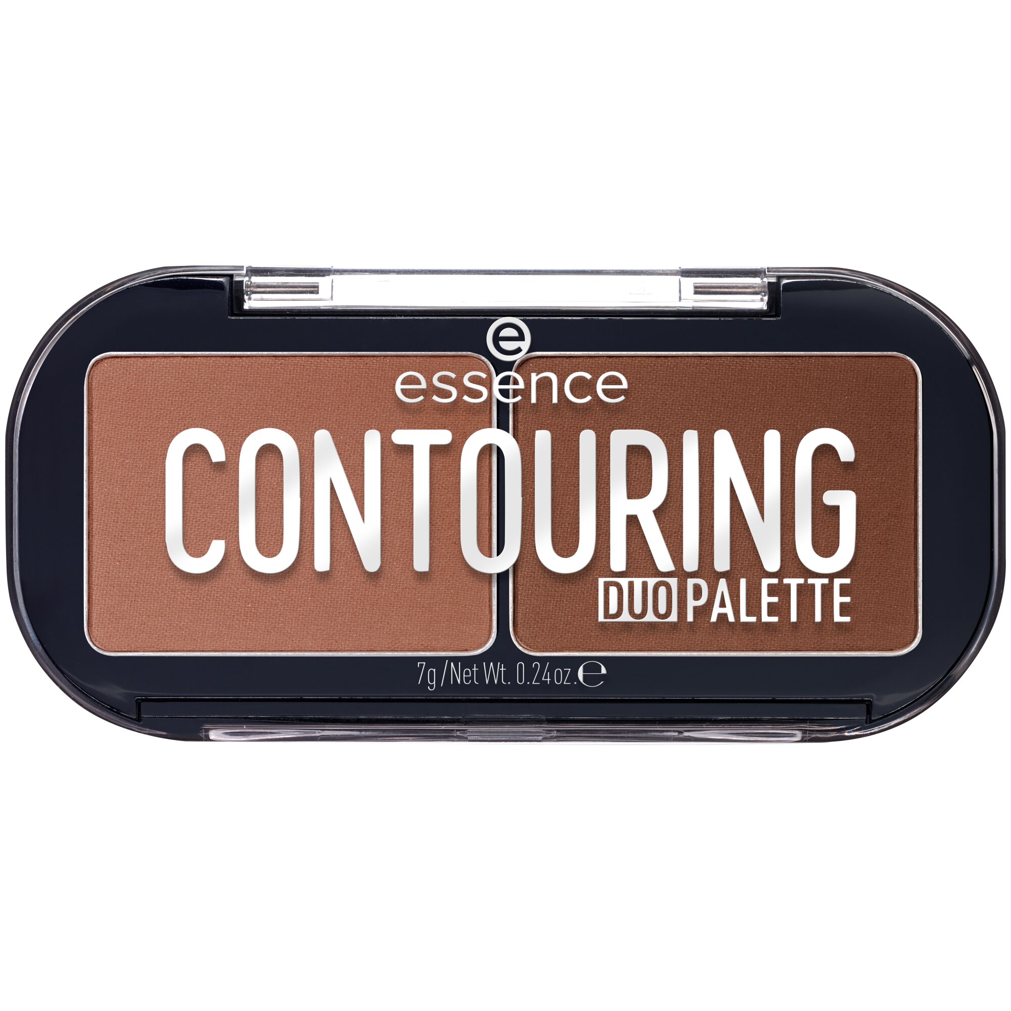 Paleta pentru conturarea fetei Contouring Duo, 10 - Darker Skin, 7 g, Essence