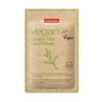 Masca cu argila, extract de ceai verde si cenusa vulcanica, 15 g, Purederm