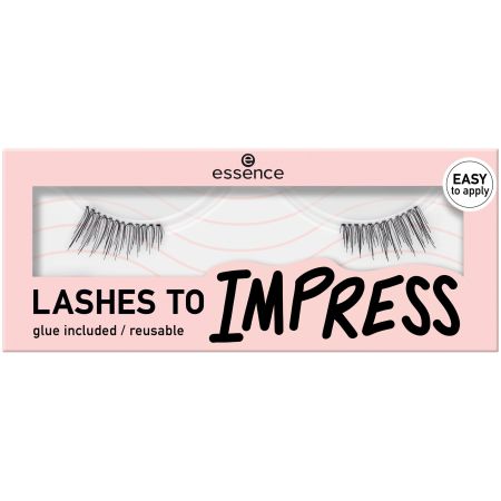 Gene false Lashes To Impress, 03 - Half Lashes, 1 pereche, Essence