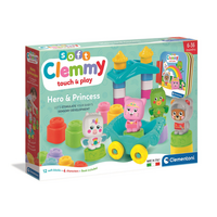 Set de joaca Eroi si Printese Soft Clemmy, 6 - 36 luni, Clementoni