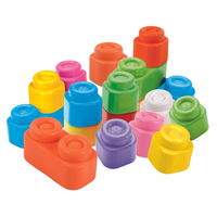 Set 40 de cuburi moi Soft Clemmy, 6 - 36 luni, Clementoni