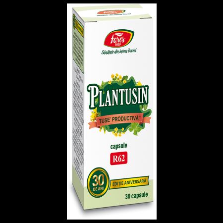 Plantusin Tuse Productiva, 30 capsule, Fares