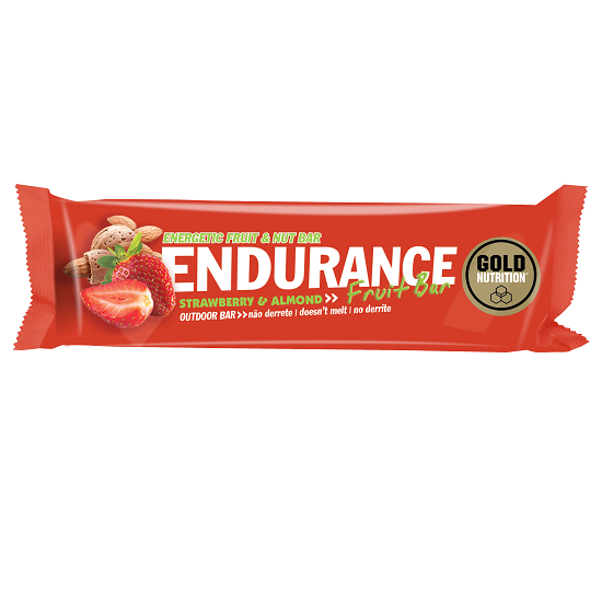 Baton Endurance Fruit Bar Capsuni, 40 gr, Gold Nutrition