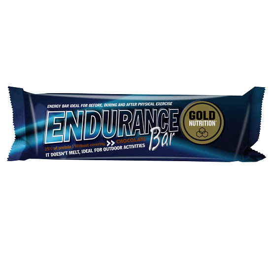 Baton Endurance Bar Ciocolata, 60 gr, Gold Nutrition