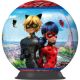 Puzzle 3D Miraculous, + 6 ani, 72 de piese, Ravensburger 624742