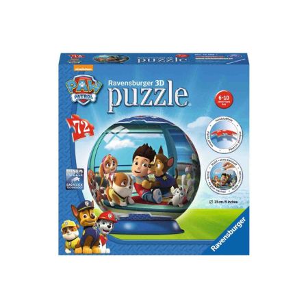 RAVENSBURGER PUZZLE 3D PAW PATROL 72 PIESE RVS3D12186