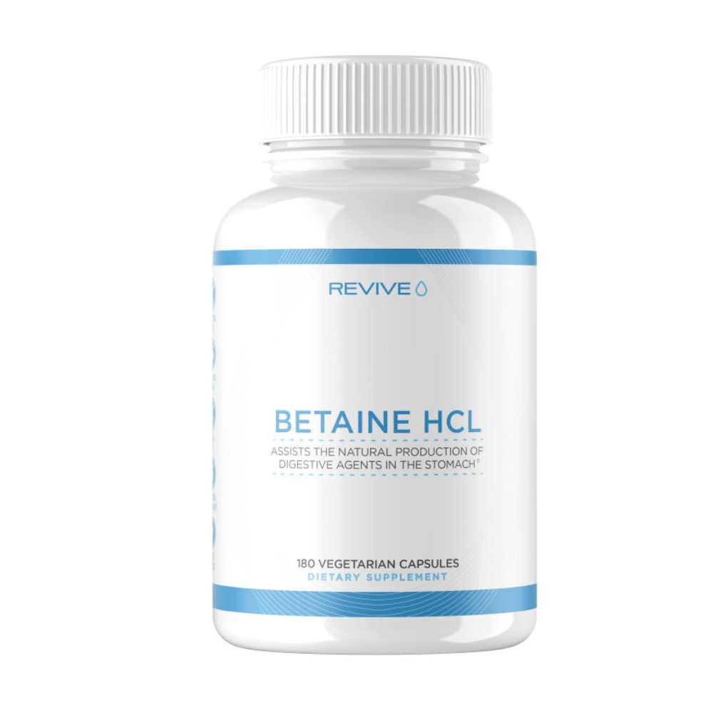 Betaine HCL, 180 capsule, Revive