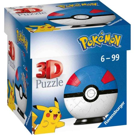 RAVENSBURGER PUZZLE 3D POKEMON 54 PIESE RVS3D11265