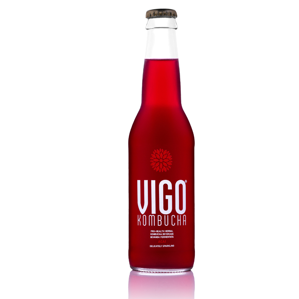 Bautura Bio Kombucha Acai, 330 ml, Vigo