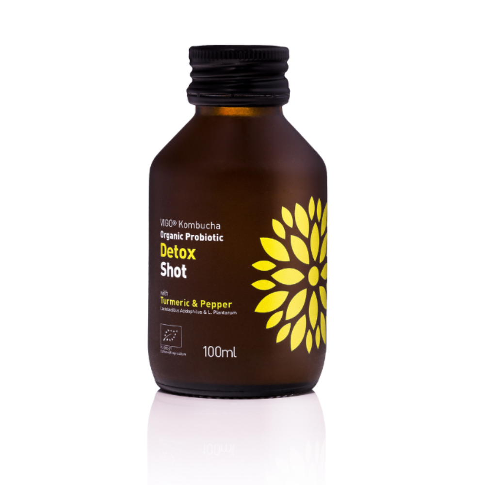 Bautura Bio Kombucha Shot Detox, 100 ml, Vigo