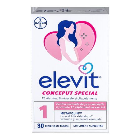 Elevit 1, 30 comprimate, Bayer