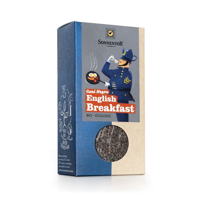 Ceai Bio Negru English Breakfast, 70 g, Sonnentor