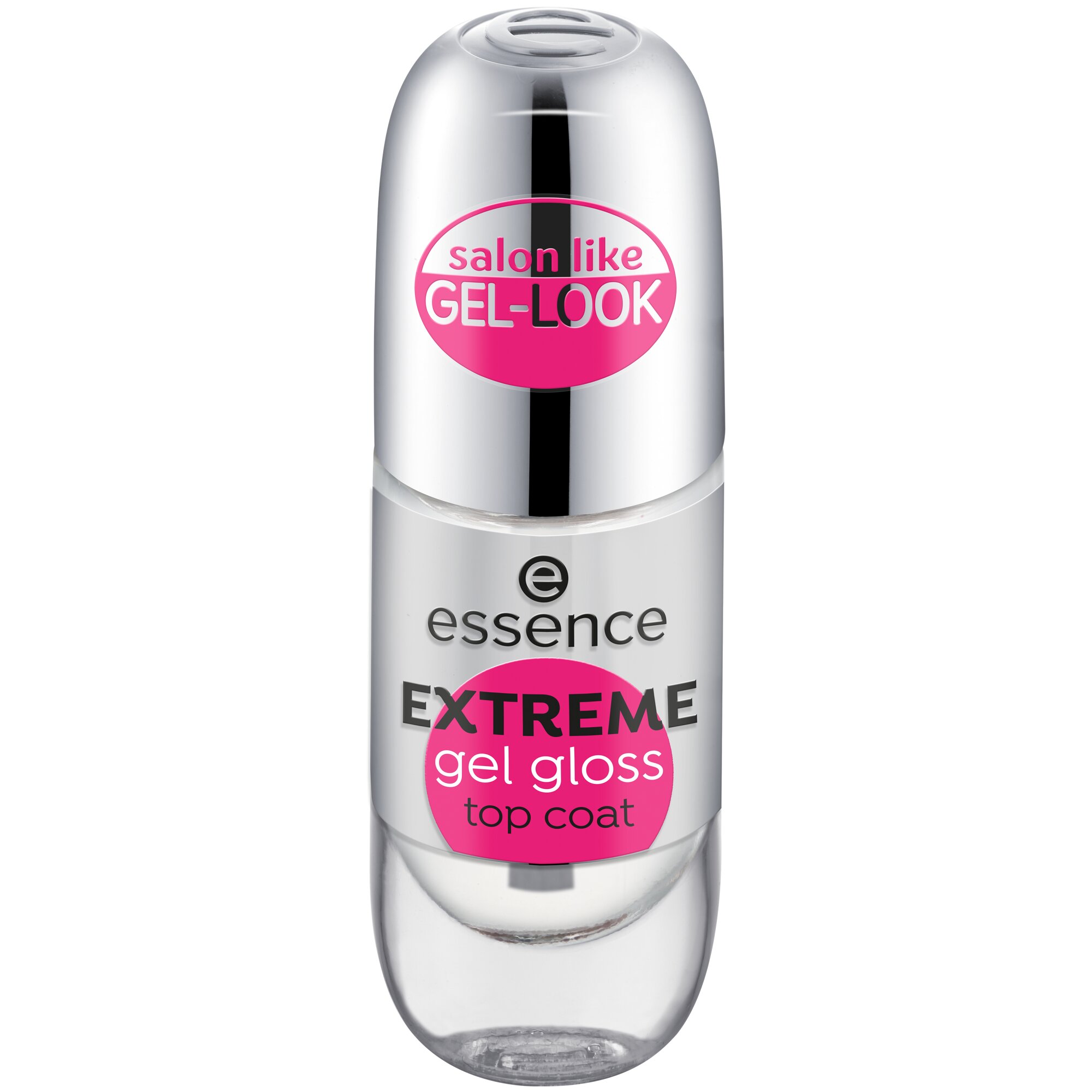 Lac de Unghii Extreme Gel Gloss Top Coat, 8 ml, Essence