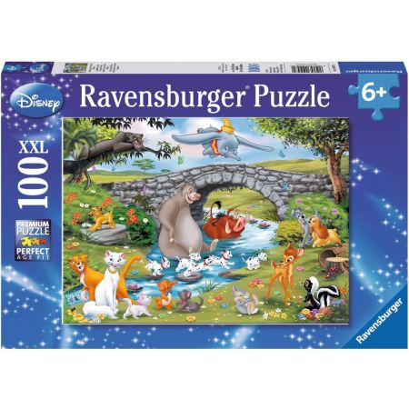 RAVENSBURGER PUZZLE LUMEA ANIMALELOR 100 PIESE RVSPC10947