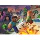 Puzzle Monstri MineCraft, + 6 ani, 100 piese, Ravensburger 625041