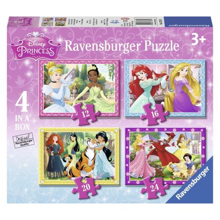 RAVENSBURGER PUZZLE PRINTESELE DISNEY 12/16/20/24p RVSPC07397