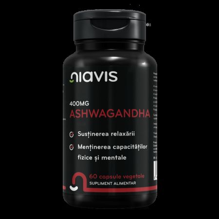 Ashwagandha, 400mg, 60 capsule, Niavis