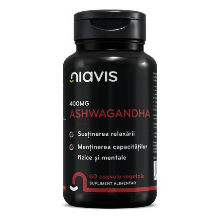 Ashwagandha, 400mg, 60 capsule, Niavis