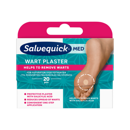 SALVEQUICK PLASTURI IMPOTRIVA NEGILOR  20 BUC