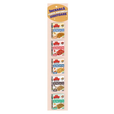Cereale proteice fara zahar si fara gluten cu aroma de ciocolata, 250 g, Mr. Iron 707668