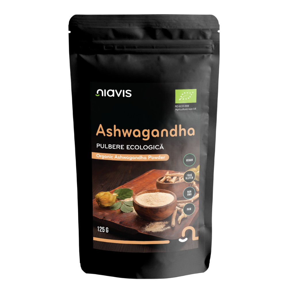 Ashwagandha pulbere Bio, 125 g, Niavis