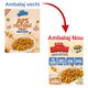 Cereale proteice fara zahar sau gluten cu aroma de unt de arahide, 250 g, Mr. Iron 707673
