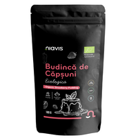Budinca de capsune fara gluten Bio, 100 g, Niavis