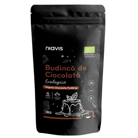 Budinca de ciocolata fara gluten, 100 g, Niavis