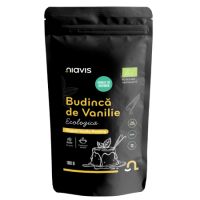 Budinca de vanilie fara gluten Bio, 100 g, Niavis