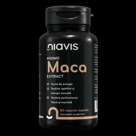 Maca extract, 400mg, 60 capsule, Niavis