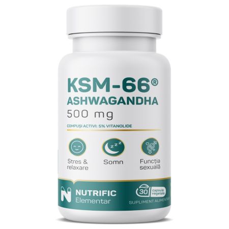 NUTRIFIC ASHWAGANDHA KSM 500MG 30 CPS VEGETALE 